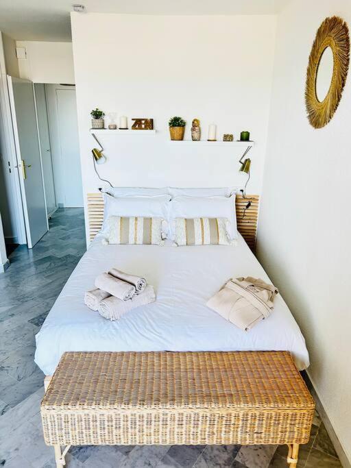 Studio Chic & Cosy Vue Mer, Clim, Parking ラ・グランド・モット エクステリア 写真