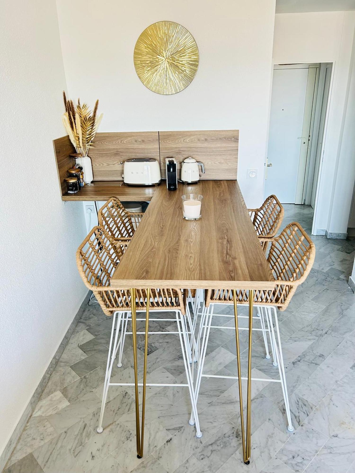 Studio Chic & Cosy Vue Mer, Clim, Parking ラ・グランド・モット エクステリア 写真