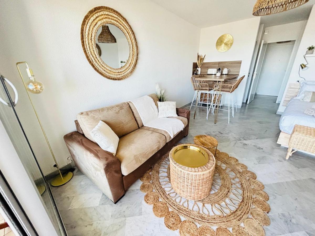Studio Chic & Cosy Vue Mer, Clim, Parking ラ・グランド・モット エクステリア 写真