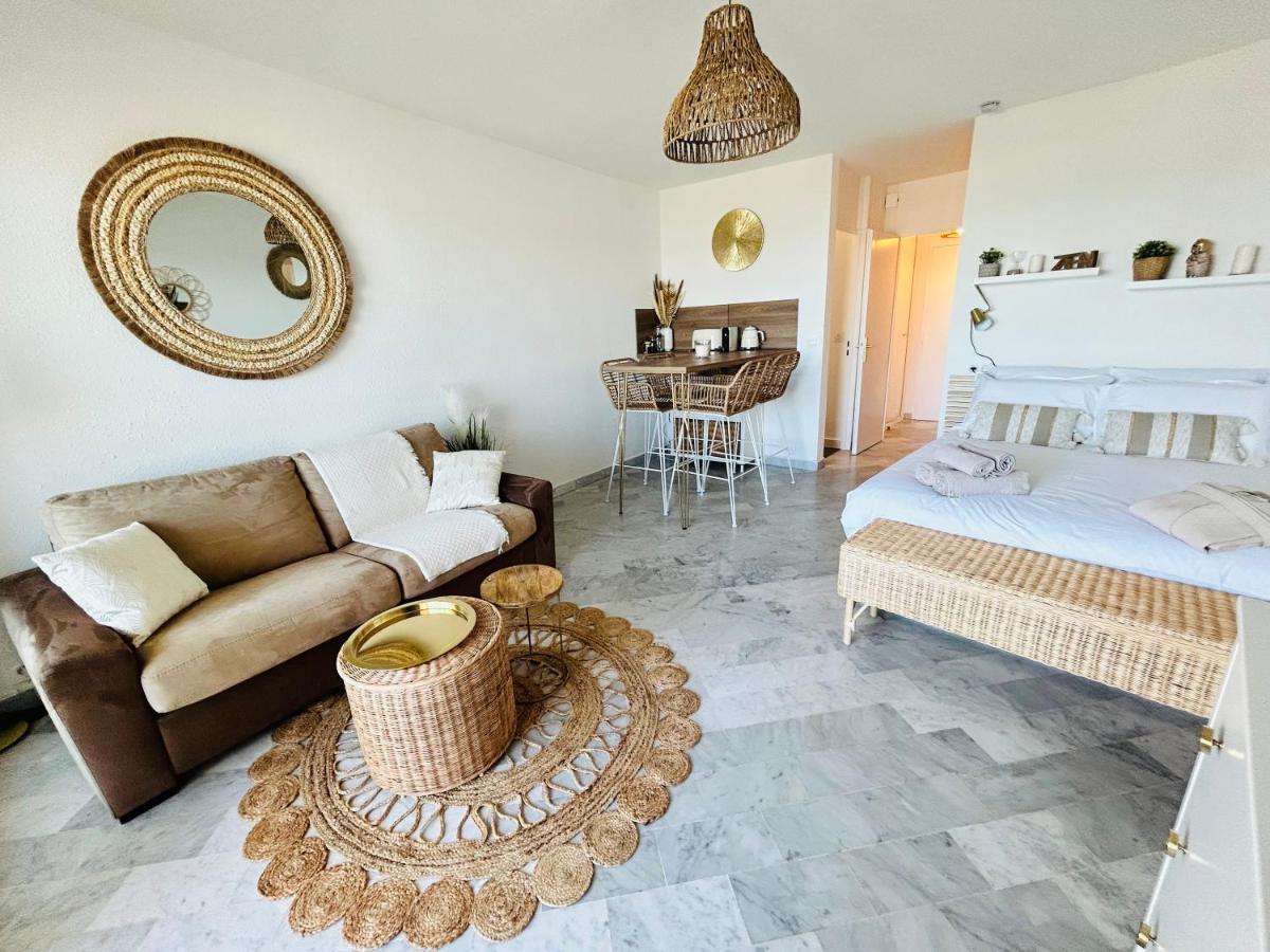 Studio Chic & Cosy Vue Mer, Clim, Parking ラ・グランド・モット エクステリア 写真